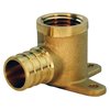 Apollo Pex 3/4 in. Brass PEX Barb x 1/2 in. Female Pipe Thread Adapter 90-Degree Drop-Ear Elbow APXDEE3412